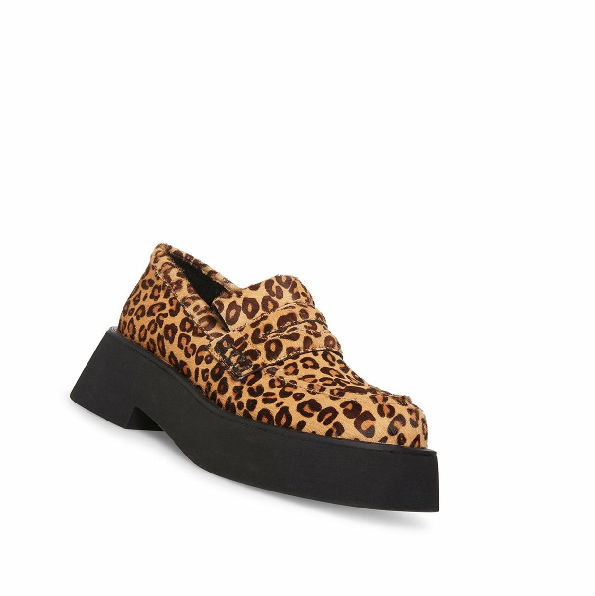 Steve madden cheetah on sale loafers